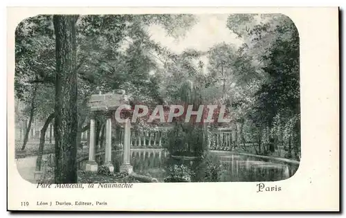 Paris 8 - Parc Monceau - La Naumachie Ansichtskarte AK