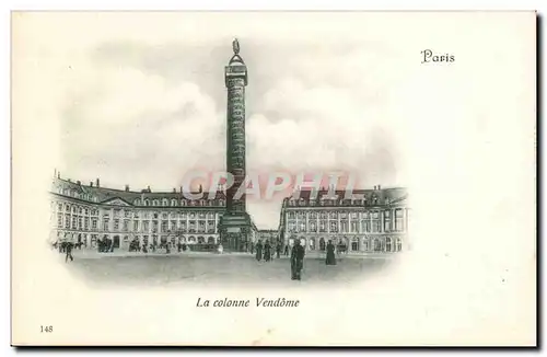 Paris 1 - Colonne de Vendome Cartes postales