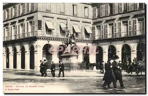 Paris 13 - Statue de Jeanne d&#39Arc Cartes postales