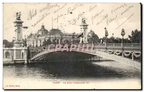 Paris 7 - Le Pont Alexandre III - Cartes postales