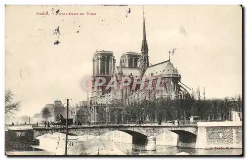 Paris 4 - Notre Dame de Paris - Cartes postales