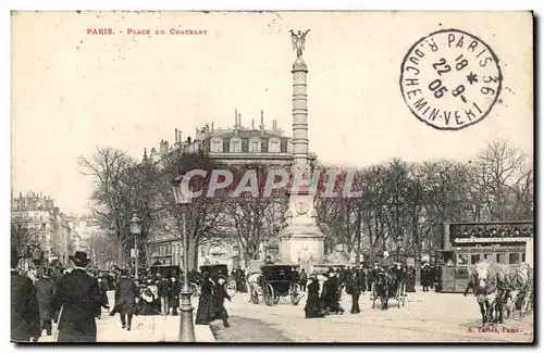 Paris 1- Place de Chatelet - Cartes postales