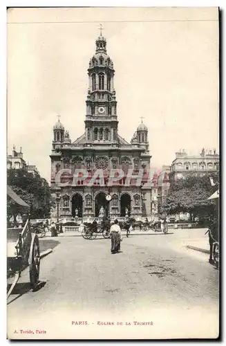 Paris 9 - Eglise de la Trinite - Ansichtskarte AK