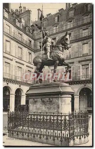 Paris 13 - Statue Jeanne d&#39Arc - Cartes postales