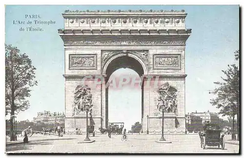 Paris - 8 - L&#39Arc de Triomphe et L&#39Etoile - Cartes postales