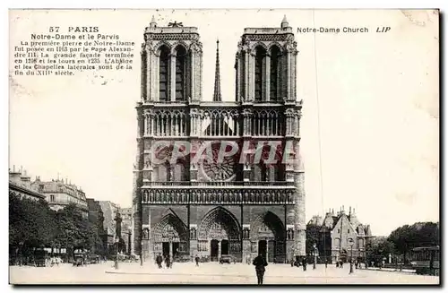 Paris - 4 - Notre Dame - Cartes postales