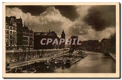 Paris - 6 - Quais des Grands Augustins - Ansichtskarte AK