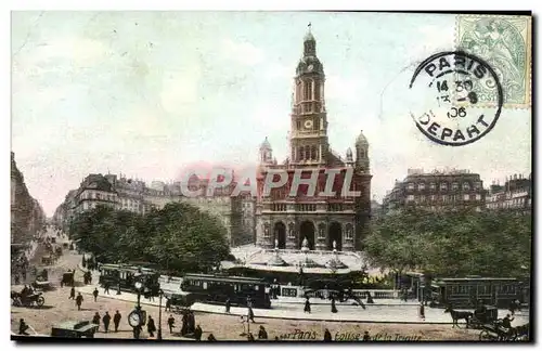 Paris Cartes postales Eglise de la TRinite