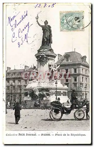 Paris Cartes postales Place de la Republique