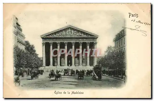 Paris Ansichtskarte AK Eglise de la Madeleine (dessin en relief !)