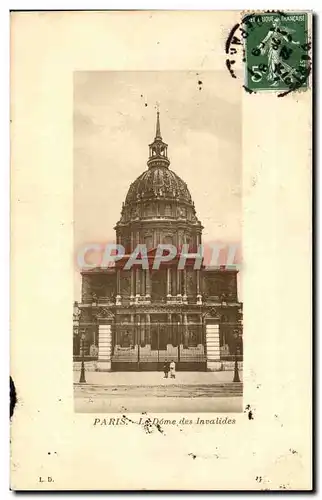 Paris Ansichtskarte AK Le Dome de l&#39hotel des Invalides