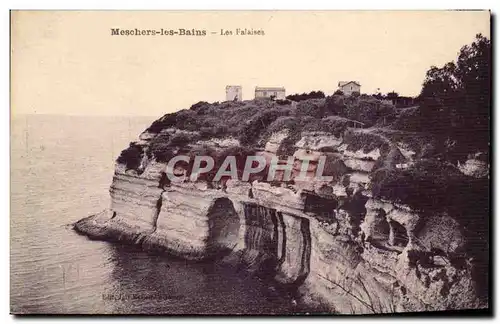 Meschers les Bains Cartes postales Les falaises