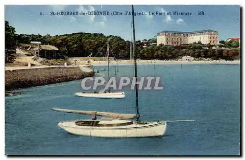 Saint Georges de Didonne Cartes postales Le port et Miramar