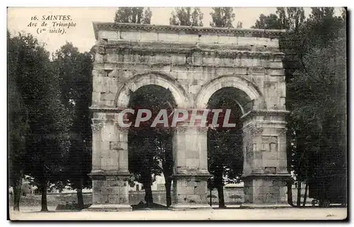 Saintes Cartes postales Arc de triomphe