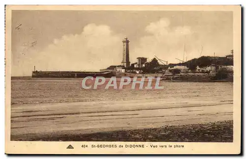 Saint GEorges de Didonne Ansichtskarte AK Vue vers le phare (lighthouse)