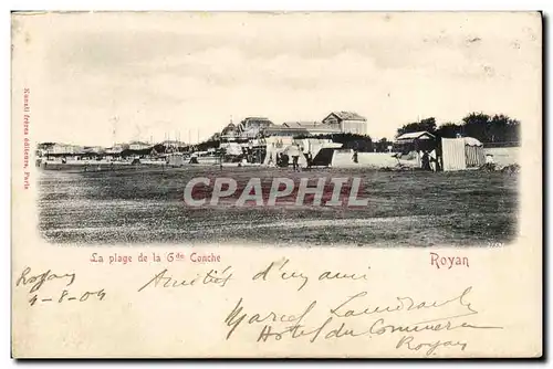 Royan Cartes postales La plage de la grande corniche