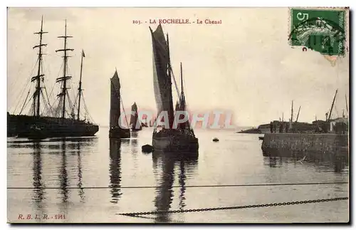 La Rochelle Cartes postales Le chenal