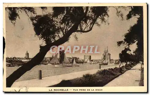 La Rochelle Ansichtskarte AK Vue prise de la digue