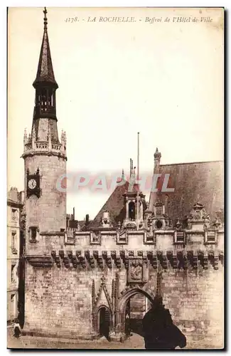 La Rochelle Cartes postales Beffroi de l&#39hotel de ville