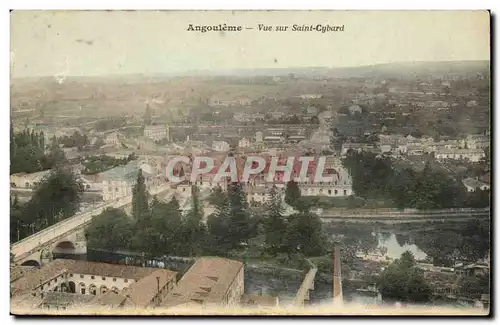 Angouleme Cartes postales Vue sur Saint Cybard