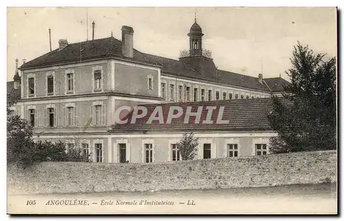 Angouleme Cartes postales Ecole normale d'institutrices