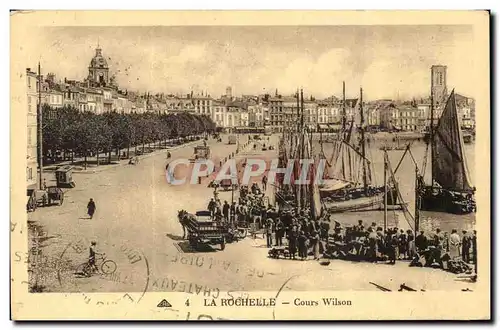 La Rochelle Cartes postales Cours Wilson