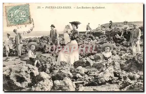 Fouras les Bains Ansichtskarte AK Les rochers du Cadoret