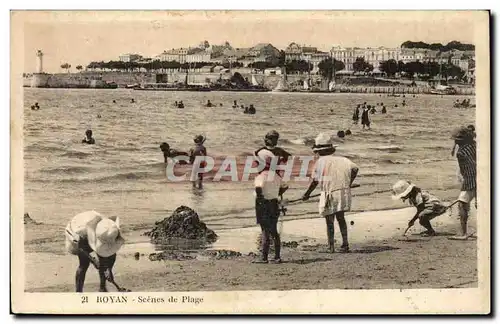 Royan Ansichtskarte AK Scenes de plage (enfants)