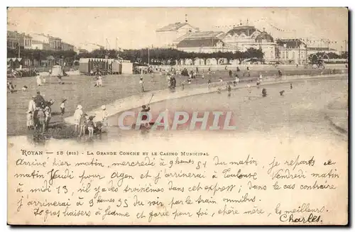 Royan Cartes postales La grande conche et le casino municipal