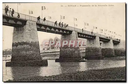 Royan Ansichtskarte AK Passerelle de la nouvelle jetee