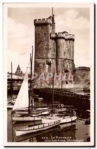 La Rochelle Cartes postales La tour Saint Nicolas L&#39entree du port