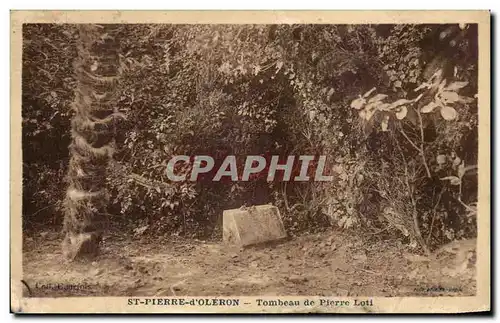 Saint Pierre d&#39Oleron - Tombeau de Pierre Loti - Cartes postales