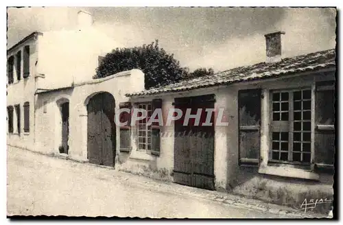 Ile d&#39Oleron - St Pierre - Les Maisons des Aieules du Pierre Loti Ansichtskarte AK