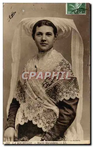 La Rochelle - Mariee Marandaise Fantaisie - Femme - Cartes postales