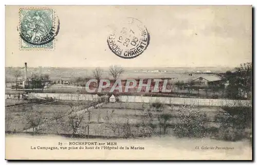 Rochefort sur Mer - La Compagne - vue prise du haut de l&#39hopital de la Marine - Cartes postales