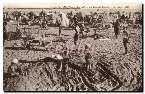 Royan - La Grande Conche - La Plage - Ansichtskarte AK