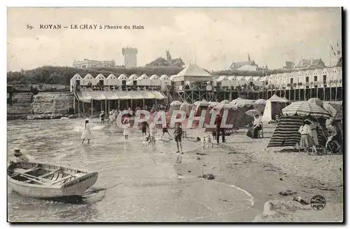 Royan - Le Chay - a l&#39heure de bain - Ansichtskarte AK