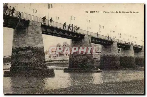 Royan - Passerelle de la Nouvelle Jetee - Ansichtskarte AK