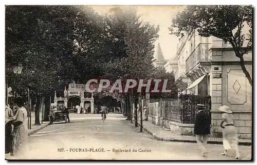 Fouras Plage - Boulevard de Casino - Cartes postales