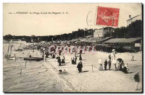 Fouras - La Plage - le jour des Regates - Ansichtskarte AK