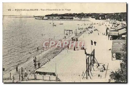 Fouras les Bains Cartes postales Vue d&#39ensemble de la plage