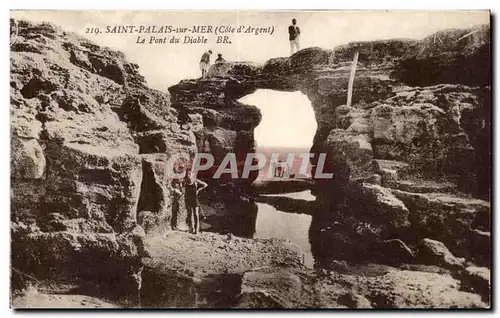 Saint Palais sur mer Cartes postales Le pont du diable