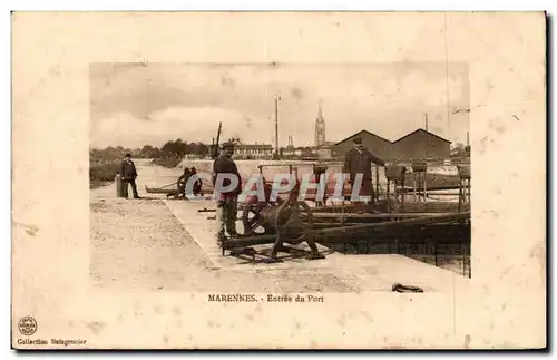 Marennes Cartes postales Entree du port