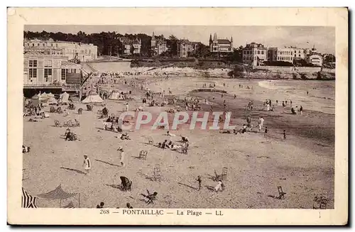 Pontaillac Cartes postales La plage