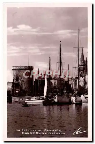 La Rochelle Ansichtskarte AK Bassin a flot tours de la chaine et de la lanterne