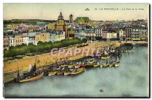 La Rochelle Cartes postales Le port et la ville