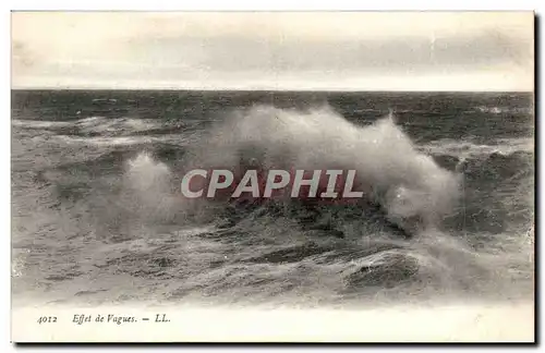 Ansichtskarte AK Charente Effet de vagues