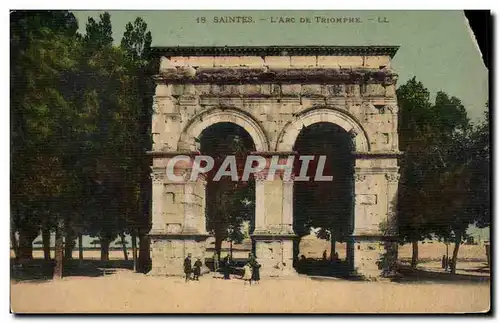 Saintes Cartes postales L&#39arc de triomphe