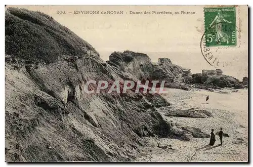 Environs de Royan Ansichtskarte AK Dunes des Pierrieres au Bureau