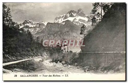 SAllanches Cartes postales Tour des Rubins